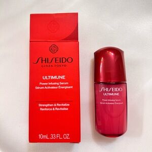 Shiseido Ultimune Serum in Bold Red